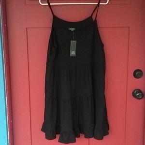 Tiered spaghetti strap dress